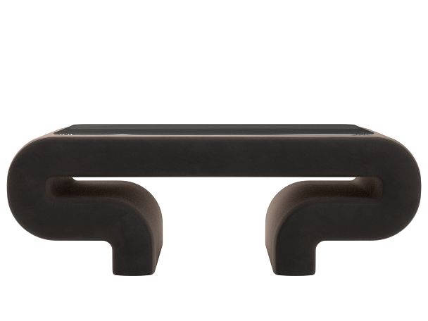 Стол Волна (полностью велюр коричневый) - Вид 2