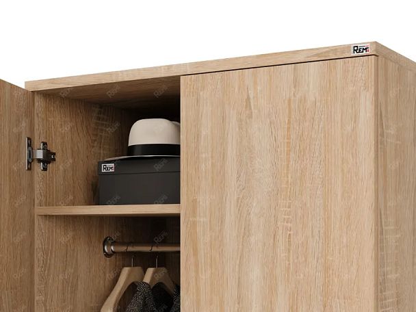 ЛАЙТ / LIGHT RLG044-70x55 Гардероб 70x55x183 Дуб Сонома - Вид 8