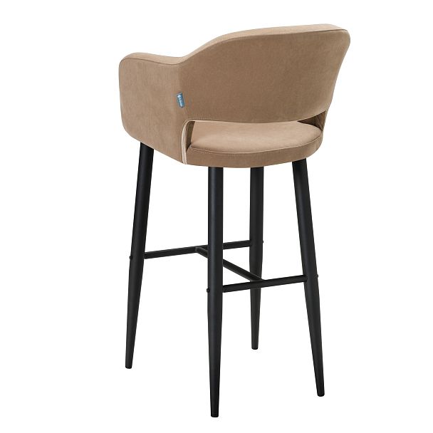 Кресло Бар Oscar Diag beige/черный - Вид 3