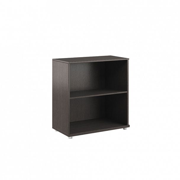 Стеллаж низкий Bonn 80x42x86,6 тёмный дуб - Вид 1