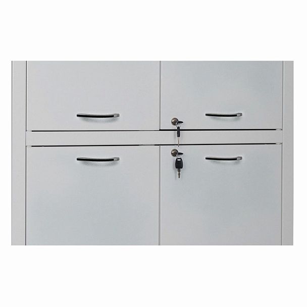 Шкаф медицинский 2-створчатый HILFE "МД 2 1780/SS" 1850х800х400 мм, белый, S26199205009 - Вид 4