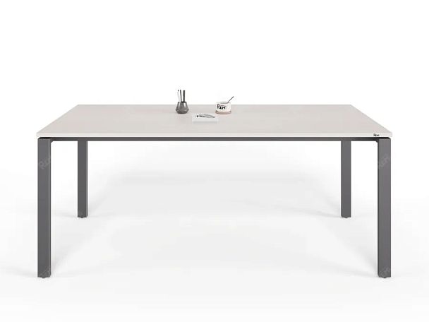 ЛАЙТ / LIGHT RLG015-18x8 Прямоугольный стол 180x80x75 Дуб Молочный - Вид 3