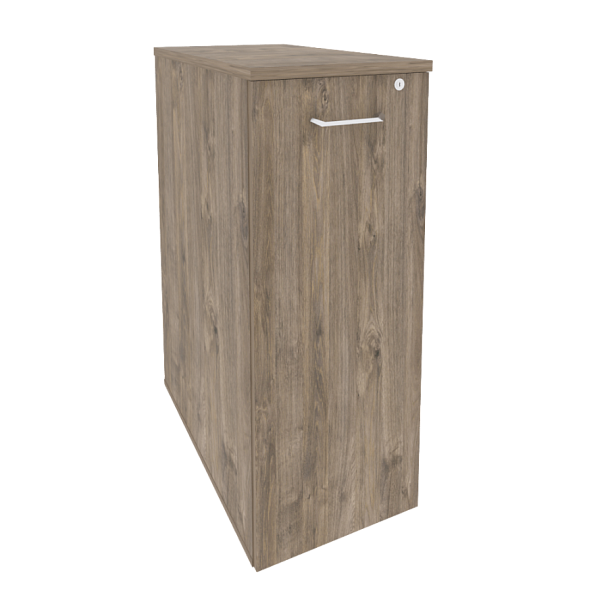 Onix Тумба высокая выдвижная приставная/опорная O.VTPO-8 Тиквуд темный 432*800*1120 - Вид 1