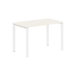 Стол прямой EUST 1167 Ясень Траун/Белый 1160х670х750 EDIS - Фото предпросмотра