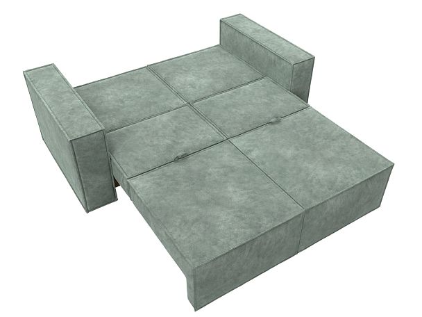 Диван прямой Куба мини Велюр зеленый - Вид 10
