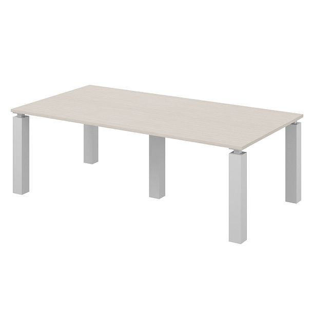 Стол переговорный "Дипломат"  ПК-ДП-СТГ230Х120/А-В1-1247 дуб беленый новый - Вид 1