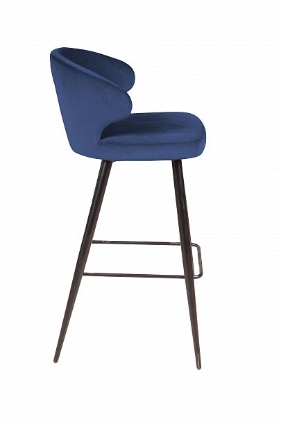 Стул барный Richard, бархат синий 29 - Вид 4