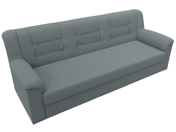 Диван прямой Карелия Рогожка серый - Вид 5