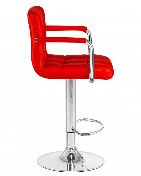 Стул барный DOBRIN KRUGER ARM (красный) - Вид 3