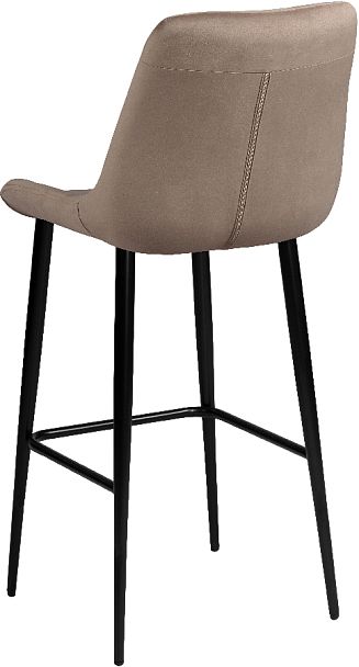 Комплект барных поворотных стульев Эйден, Confetti latte/черный, 4 шт. - Вид 6