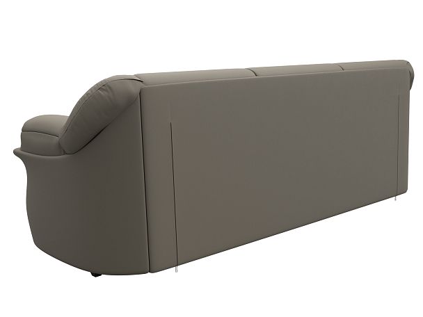 Диван прямой Карнелла Экокожа бежевый - Вид 6