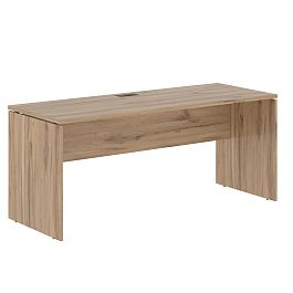 Стол прямой EDST 1767 Дуб Денвер светлый/Мокко 1760х670х750 EDIS - Фото предпросмотра