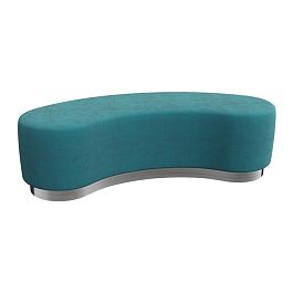 Vermont Пуфик PV-7 Teddy 663/Серебро 1500*620*425 - Фото предпросмотра