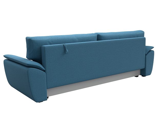 Диван прямой Нэстор Лайт Рогожка голубой - Вид 6