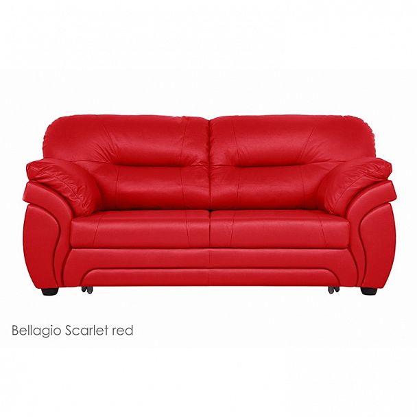 Диван "Бруклин 3Р" в коже - Вид 1