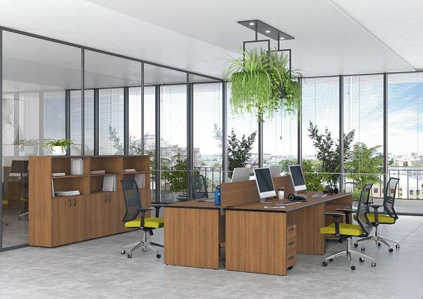 Экран Дин-Р ДР 882 французский орех - Вид 4