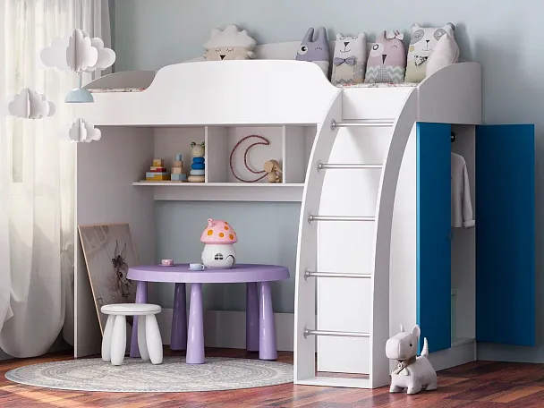 Кровать-чердак "Соня-1" кровать верхняя - Вид 4