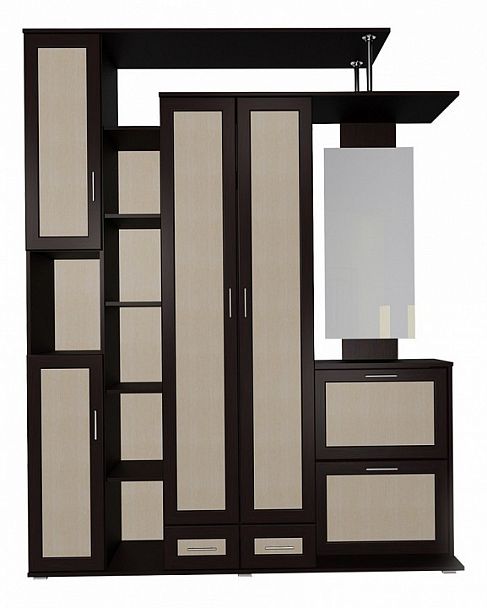 Стенка для прихожей Мебелайн-21 - Вид 1