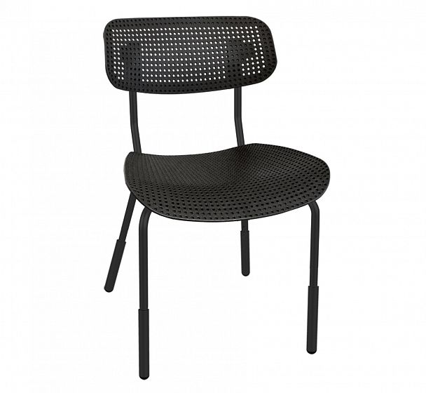 Школьный стул Точка Роста Sheffilton SHT-S85PB-1 черный/черный/черный муар, стопируемый - Вид 1