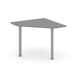 Стайл Проджект Угловой элемент переговорного стола SN-5.UPRG-001 Серый Пепел/Металл Серый 980*980*75 - Фото предпросмотра