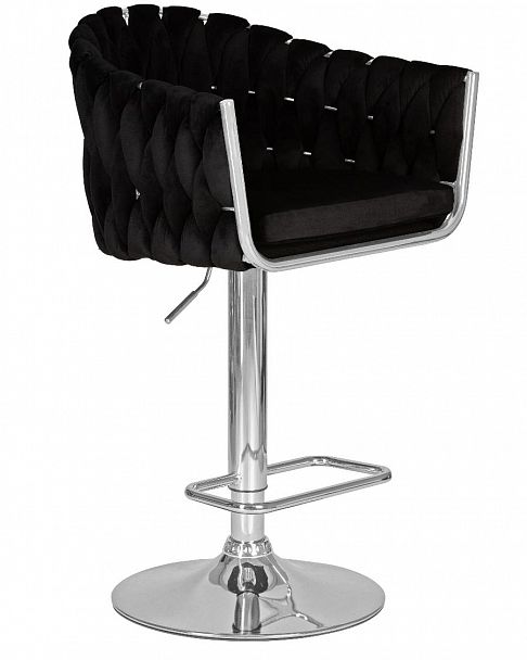 Стул барный DOBRIN MARCEL (черный велюр (MJ9-101)) - Вид 2