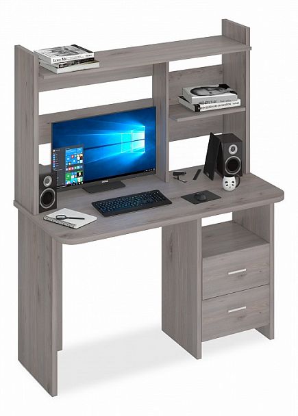 Стол компьютерный Домино Lite СКЛ-Прям120Р+НКЛ-120 Нельсон - Вид 1