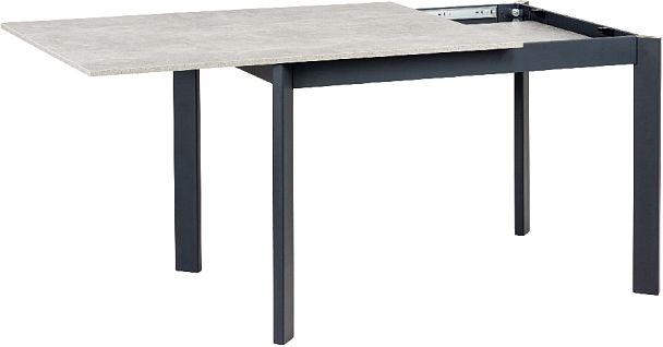 Стол деревянный кухонный раскладной Стил 120(170)*80 Бетон/Серый - Вид 4