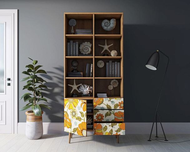 Стеллаж на комоде Berber принт 47 арт BB44/Print_47 - Вид 2