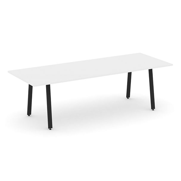 Style Project Direct Direct Стол переговорный SN-6A.SPRG-258.3 Белый/Металл Черный 2580*980*750 - Вид 1