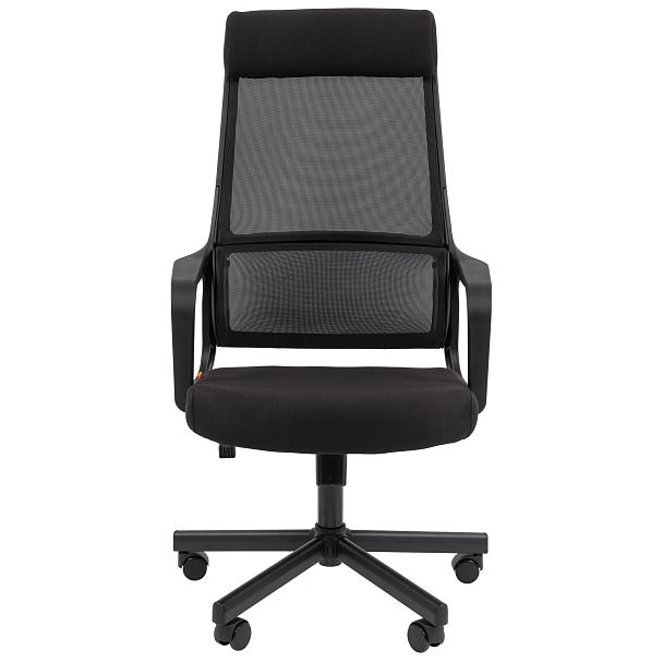 Кресло CHAIRMAN 590, ткань/сетка, черный - Вид 3