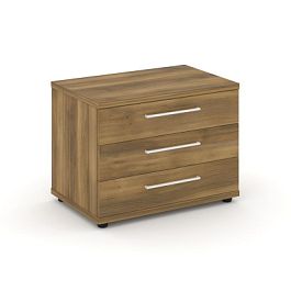 Rift Тумба опорная/приставная RF.TOP-021 Сандал Янтарный/Металл Белый 600*450*523 - Фото предпросмотра