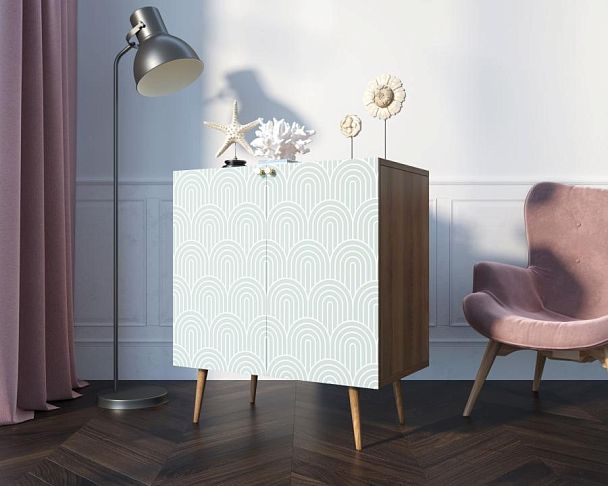 Комод Berber две дверки малый 34 принт арт BB38/Print_34 - Вид 3