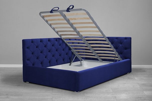 Кровать «Оливия» синяя - Вид 3