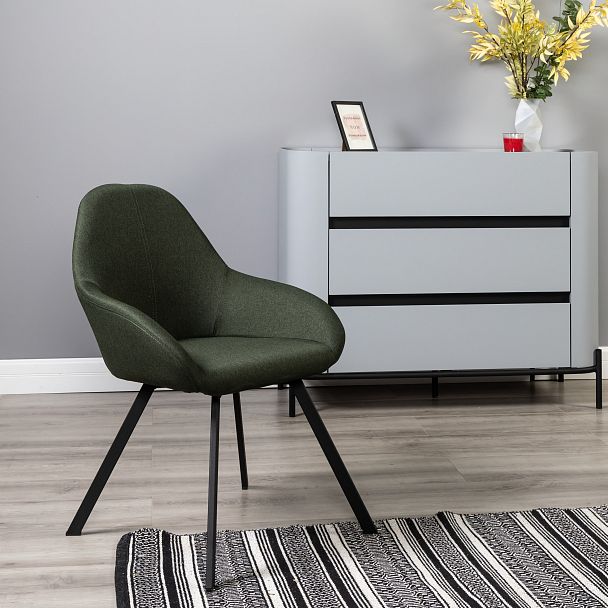 Кресло Kent тёмно-зеленый/Арки - Вид 10