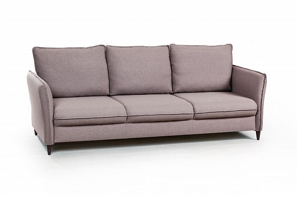 Hans диван-кровать прямой с подлокотниками рогожка серый - Вид 2