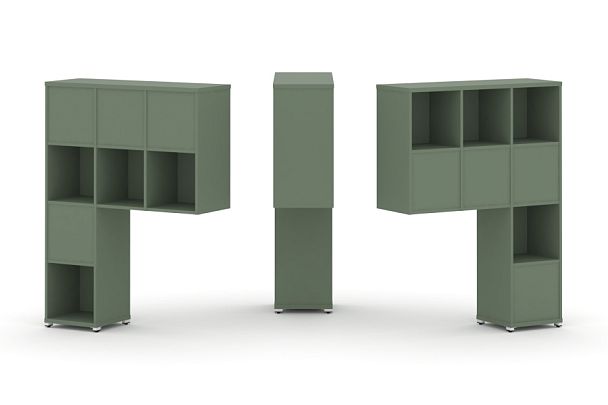 Concept Надставка высокая CN.DNV-005 Кобо/Металл Белый 1099*350*1486 - Вид 1