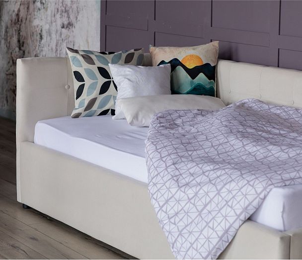 Кровать односпальная Bonna с матрасом PROMO 2000x900 - Вид 4