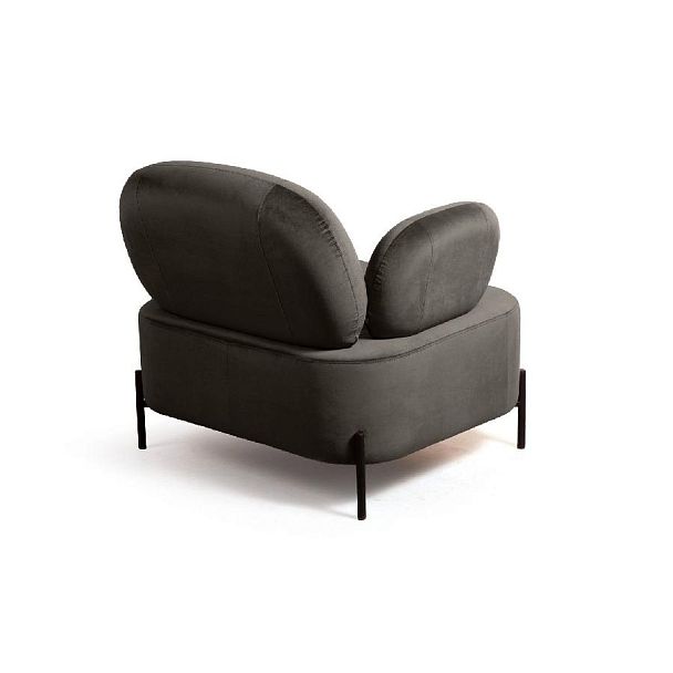 Кресло Dandy, бархат matte 80 серый - Вид 3