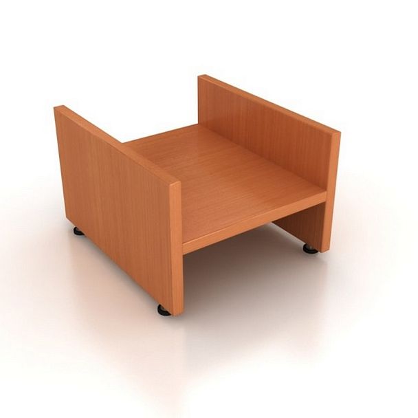 Подставка под системный блок "Менеджер" БК-02 вишня - Вид 1