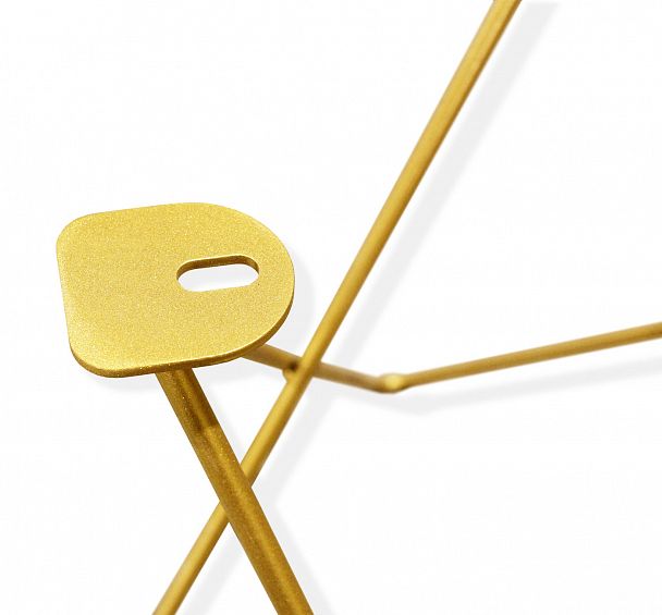 Основание для стола Sheffilton SHT-TU37 металлическое золото - Вид 6