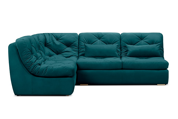 Диван угловой «Борнео» зеленый - Вид 7