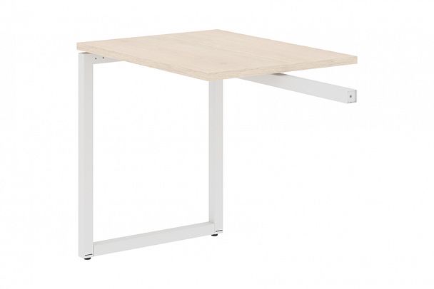Стол "XTen-Q" XQB 860 бук тиара/белый - Вид 1