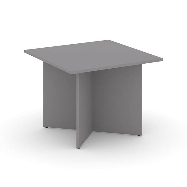 Стайл Проджект Стол переговорный квадратный SN-D.SPRG-003 Серый Пепел 980*980*750 - Вид 1
