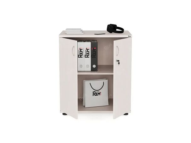 ЛАЙТ / LIGHT RLG033-70x55 Шкаф 2 полки 70x55x77 Дуб Молочный - Вид 2