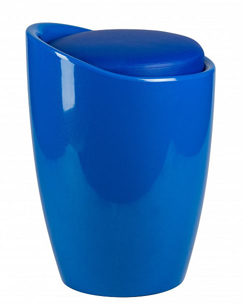 Табурет с местом для хранения LM-1100 (голубой) - Вид 3