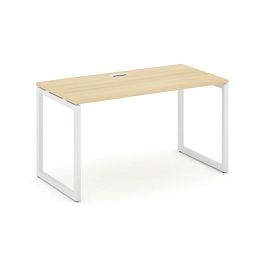 Стайл Проджект Стол письменный SN-4O.SP-013 Акация Лорка/Металл Белый 1380*700*750 - Фото предпросмотра