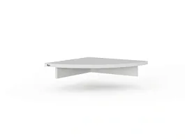 ЛАЙТ / LIGHT RLG059 Полка под монитор 50x50x10 Белый - Фото предпросмотра