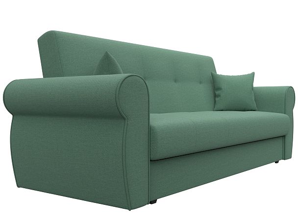 Диван-книжка Лига-019 Рогожка зеленый - Вид 3