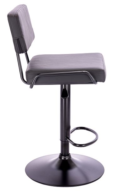 Стул барный Everprof Bit (Бит) Экокожа Черный - Вид 3