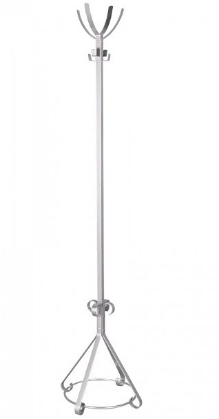 Вешалка напольная Крауз-2  470х470х1860 металлик "Вешалки" ТК-002561000834 серый - Вид 1